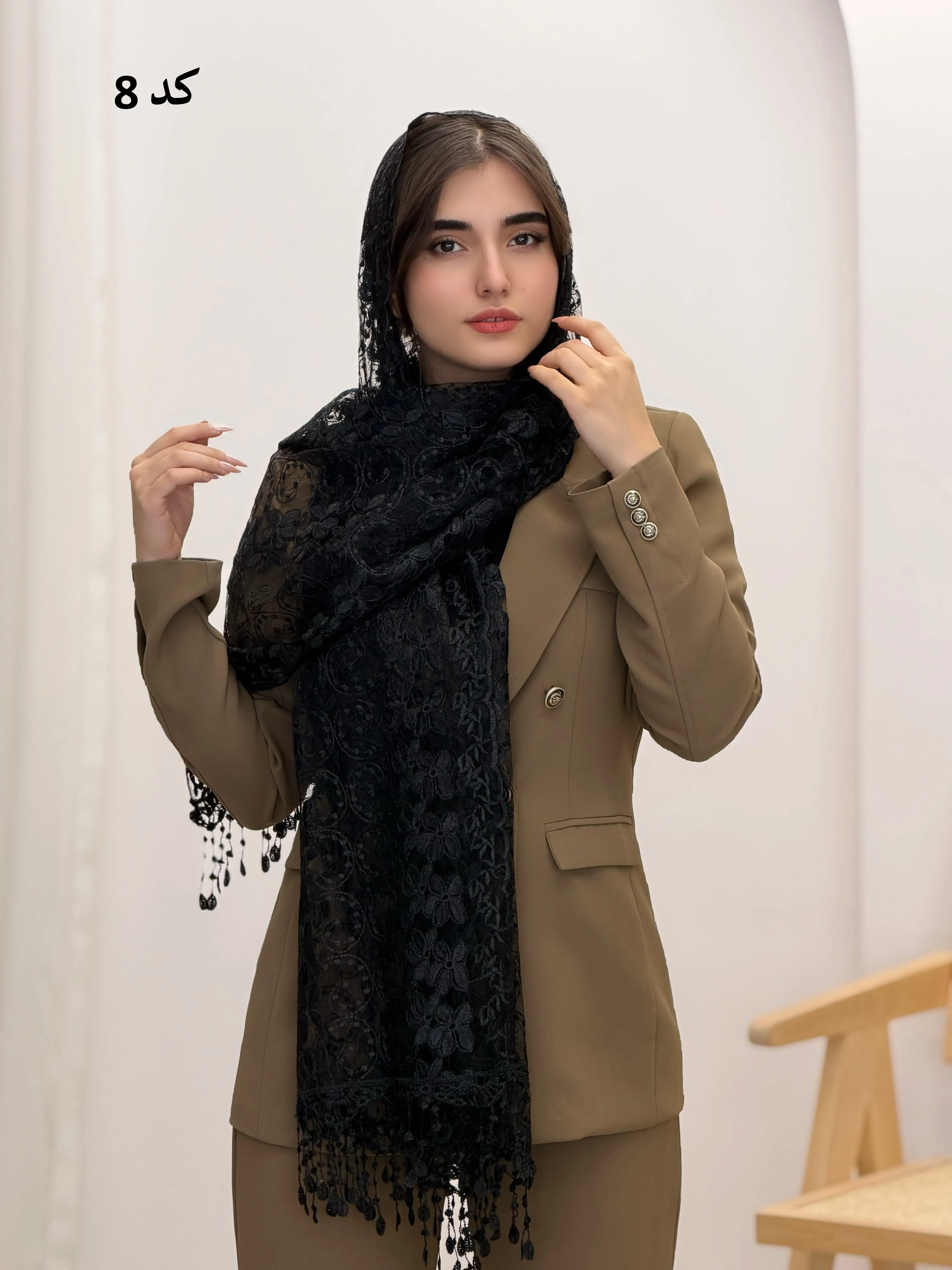 6568-شال وارداتی هلما